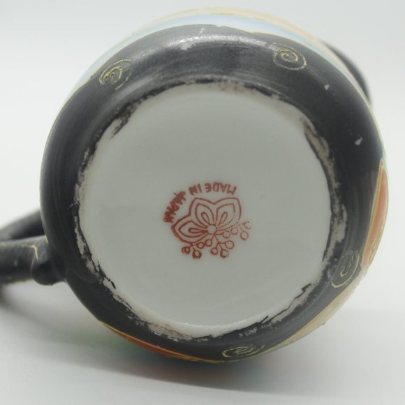 Vintage Japanese Satsuma. Moriage Gilded, Tea Set 21 pc, Made in Japan - Picture 8 of 12